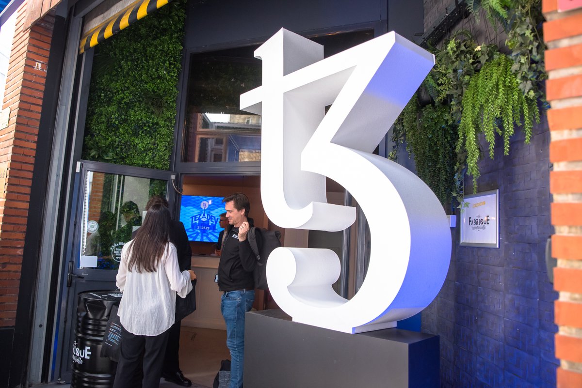 tezos's tweet photo. What's your biggest takeaway from #TezDev2023?
The event showcased brilliant innovations and highlighted the dynamic energy within the #Tezos community. 🌐💙 Your passion and efforts in building on Tezos are the engine that drives the project's success. Stay tuned for more exciting events on the horizon! 🚀