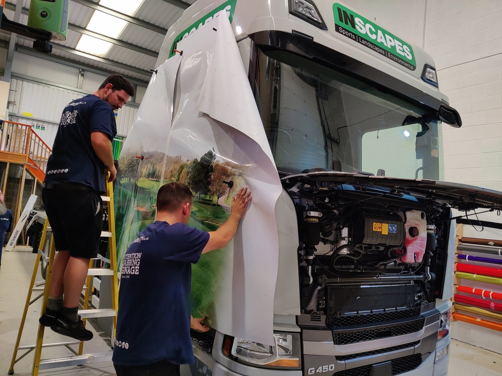 Metamarkuk's tweet photo. A cheeky preview from the @EliteSigns team! Make sure you’re following Metamark across our social platforms to stay in the loop with what we get up to, along with amazing applications from our customers! #vanwrap #vanwrappers #carwrap #metamarkuk #metamarkeverywhere https://t.co/9t6YKVBw6C