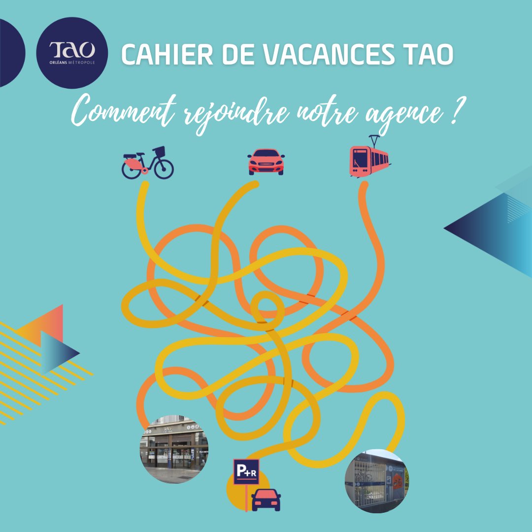 TAO_Mobilites's tweet image. Cahier de vacances TAO Orléans Métropole ! 🎲

Comment irez-vous à l’agence TAO, aujourd’hui 🤔?
En vélo🚲, en tram🚊 ou en auto 🚘 ?
Dites-nous votre réponse en commentaire 👇🏻

Belle journée avec TAO Orléans Métropole et en toute mobilité ☀️

#cahierdevacances #vacances #jeu