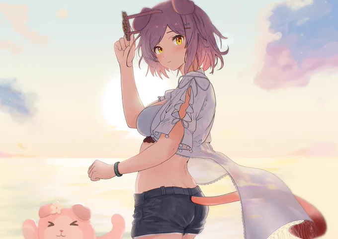 水着GGちゃん#アークナイツ #Arknights 
