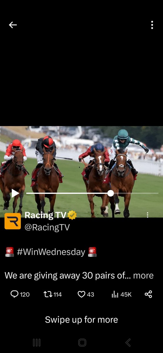 simon3BB's tweet photo. @RacingTV @Goodwood_Races https://t.co/TagS8G9dcG