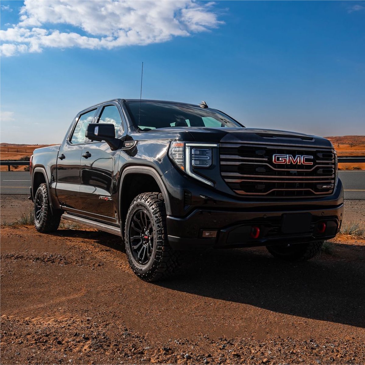 GmcQatar1's tweet photo. The GMC Sierra AT4X, ready to ignite the trailblazer within.

استعد لخوض الطرقات بشكل لم يسبق له مثيل مع جي إم سي سييرا
 
 #GMCQatar #GMC #Sierra #AT4X #CarCulture #Qatar #Doha #Car #QatarLife #DohaQatar #Mannai #Adventure #Offroad #Family #QatarStyle #Trucks #Experience #4x4 https://t.co/J7frXyOfpo