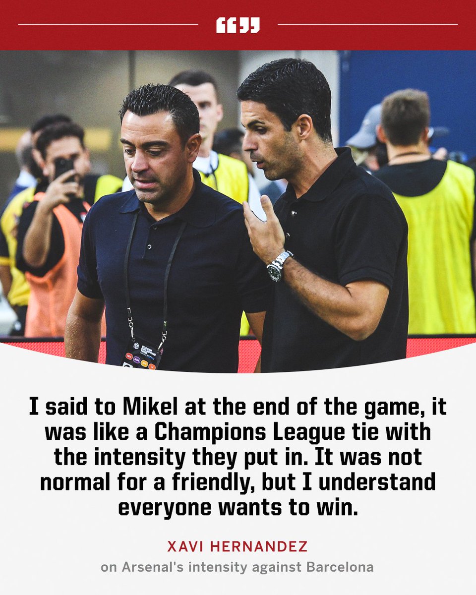 ESPNUK's tweet photo. Mikel Arteta isn't messing around this preseason 👀 https://t.co/mQPB9LMRmP