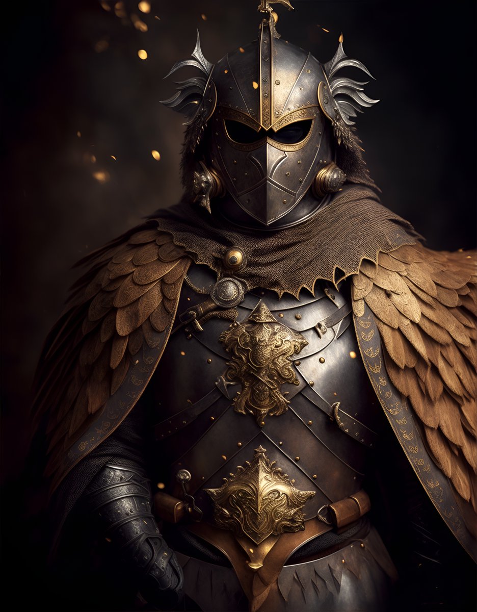 TaliahAdventure's tweet photo. Ravensberg Guard

See more:  https://t.co/6OxIbFrfna

#KnightArt #worldbuilding #fantasy #AIart #AIArtwork #aiartcommunity #photography #aiartist #aiartsociety #digitalart #art #ArtificialIntelligence #Warrior #armored #Epic #ai #storytelling #ContentCreator #contentcreation https://t.co/bQvr4yAKxR