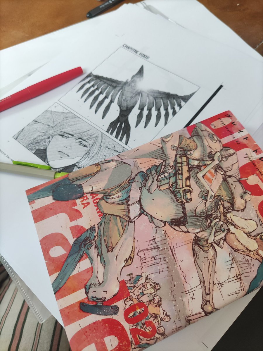 RobotNinchatte's tweet photo. Relecture de #GreatTrailers tome 2 en cours 🤩 RDV en octobre @MangaSakka https://t.co/P4VvSLyiMc