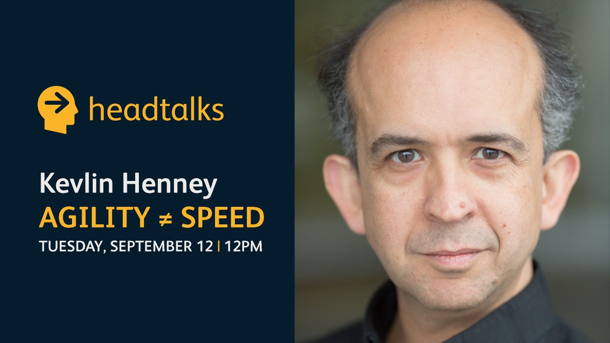 On Tuesday, September 12 join us online or in person at FibreHub for our next HeadTalk, hosted by an author, presenter, and software development consultant Kevlin Henney.
Learn more and book your free space here: …vlin-henney-headtalk.eventbrite.co.uk

#agile #agility #agiledevelopment