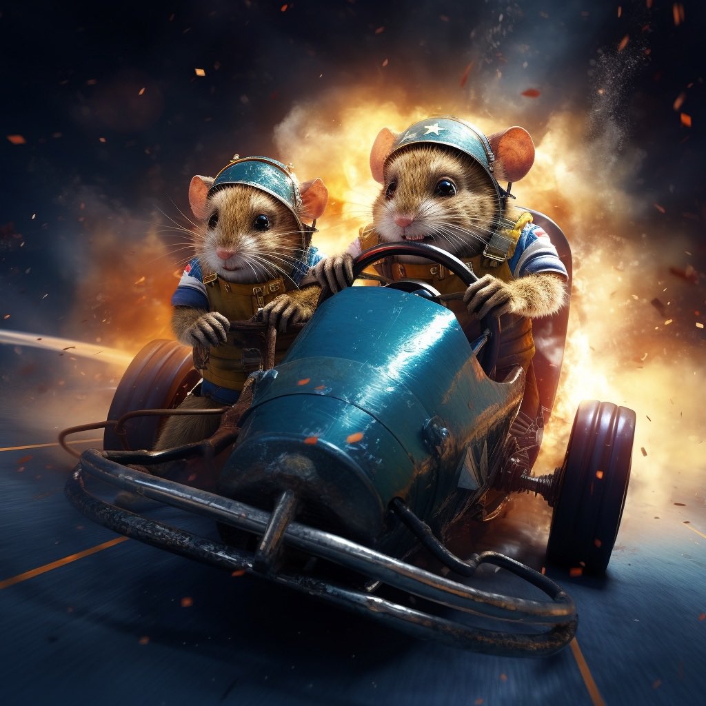 ERCMice's tweet photo. We are about to witness the most epic $MICE takeover in crypto! ππ These little creatures have some serious charisma!π
They got energy & move quick, canβt deny how hyped up we feel!π
Who knew mice could be such dynamos? ππ
#ETHAnimals #Hyped #MouseRace #ERC #ETH #MOON https://t.co/cUWykywP9A