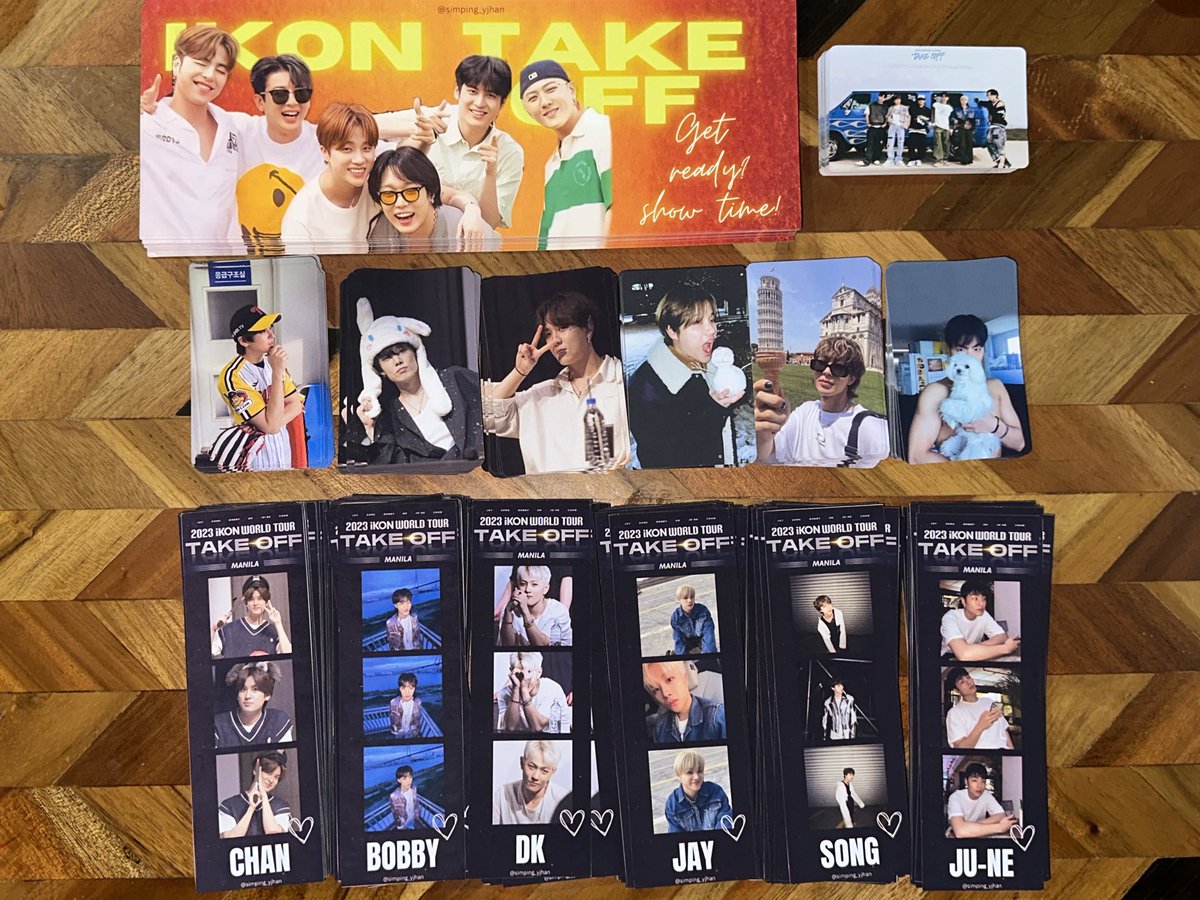 iKON TAKEOFF TOUR IN MANILA 2023

I will be giving some freebies 🥰🫶

No need to follow me just rt and like this twt, tho feel free to be moots wd me~

Tell me your bias to claim! I will be in the fanzone / vip standing area. See u! 🧡

Time: TBA

#iKONinManila2023
#iKON_TAKEOFF