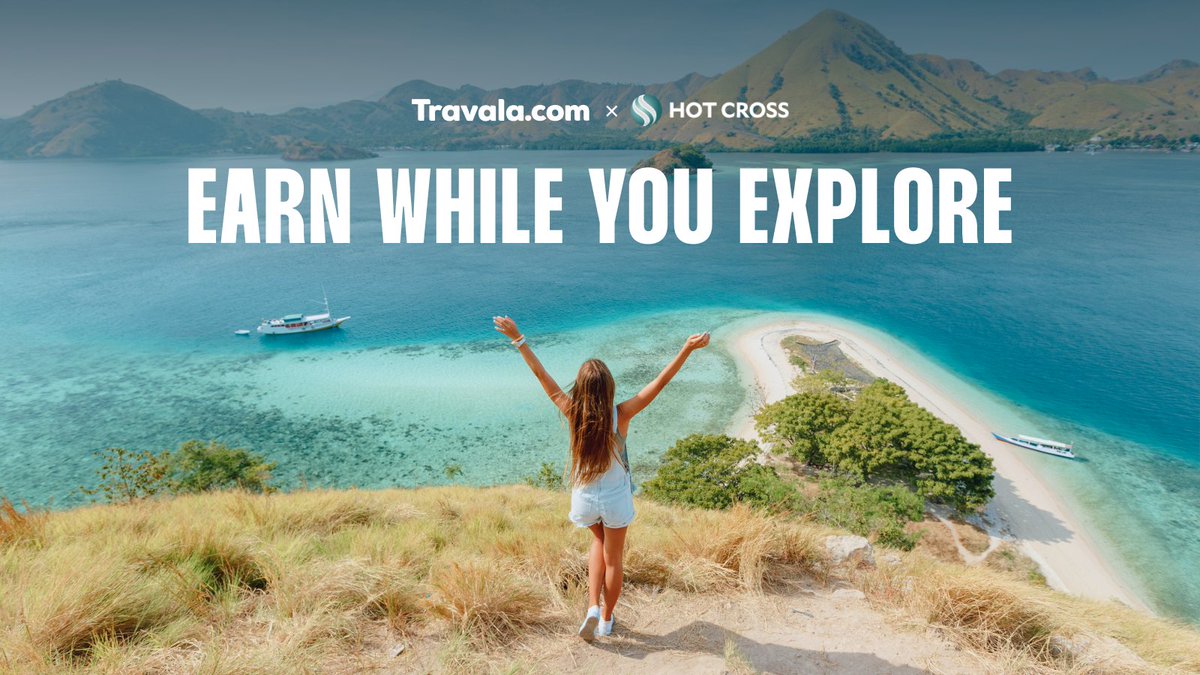Tired of routine, @hotcrosscom community!? Your passion for #travel can now bring you rewards! Join #Travala #Affiliate Program, share your unique referral link, and earn!
