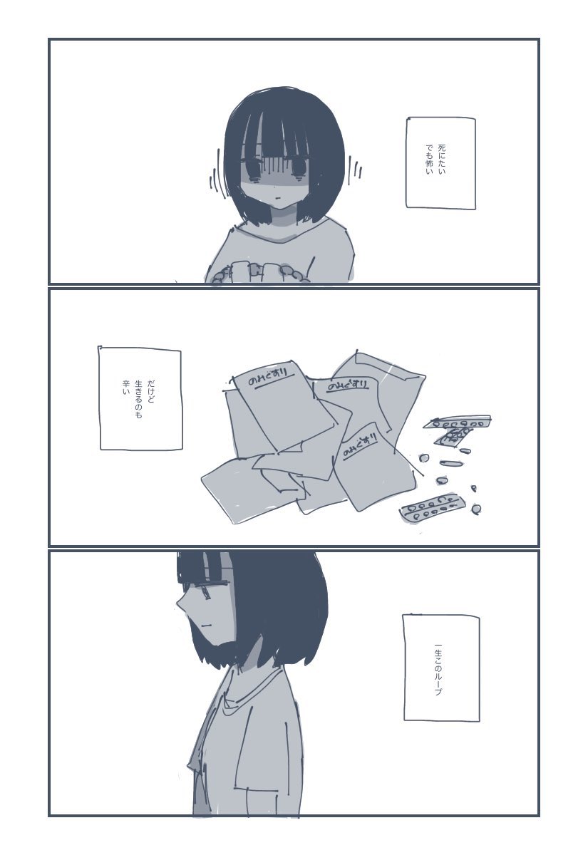 負のループ 