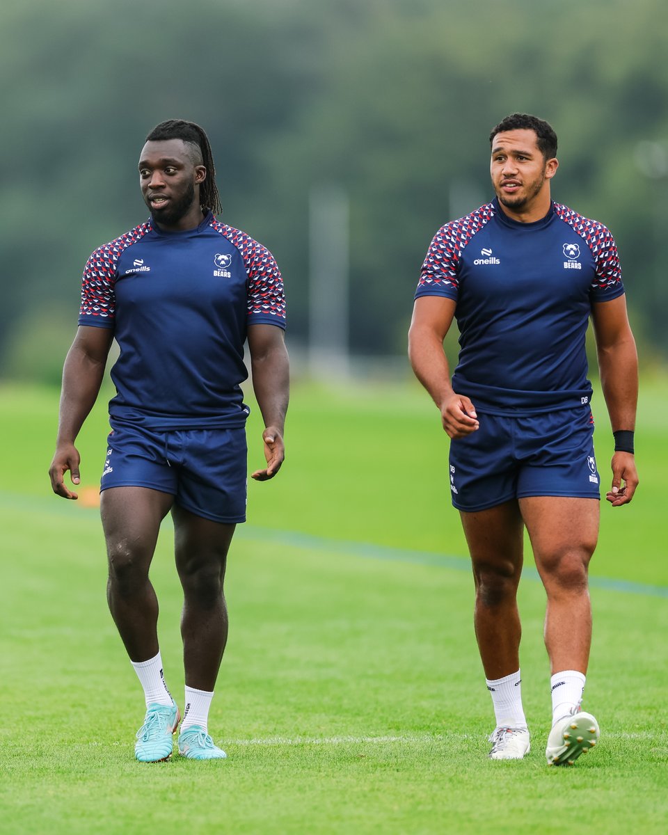 BristolBears's tweet photo. Pace and power aplenty 🧨

Excited to watch these 2⃣ flyers this season?