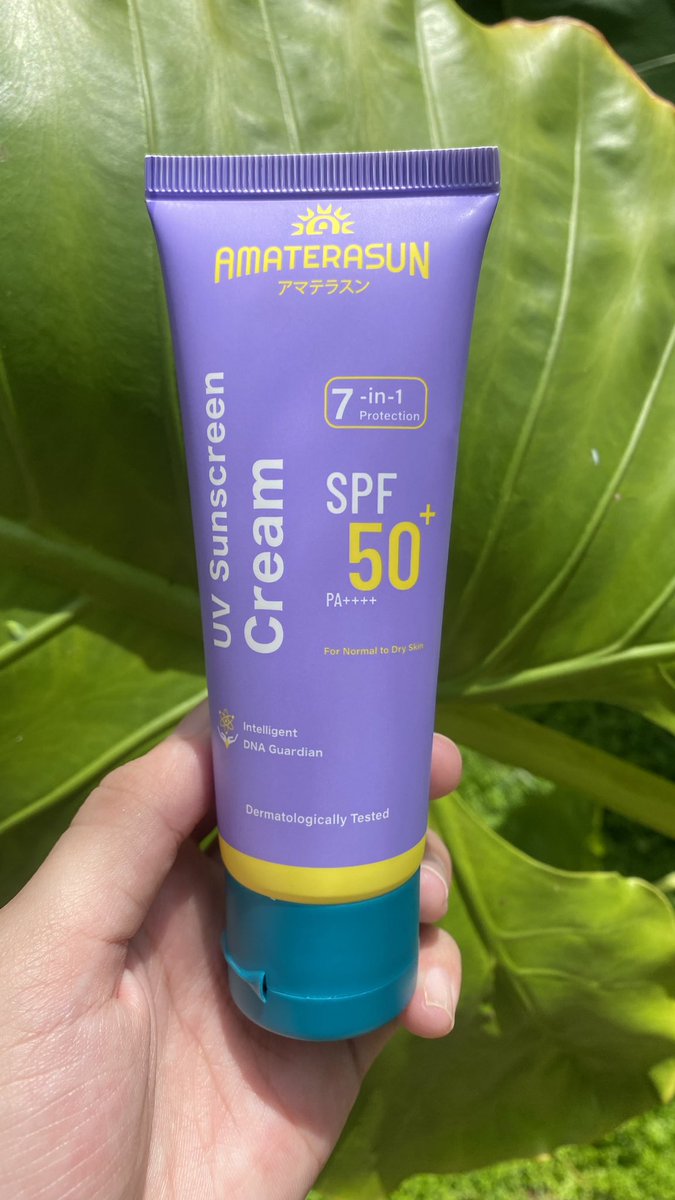 byyoonab's tweet photo. enak banget sunscreen amaterasun😭
sebagus ini harganya under 50rb udah SPF 50++ mantap buat proteksi dari sinar uv matahari☀️

wajib cobain ss seenak ini 
worth it to buy~

#racuninskincare https://t.co/Wu9BK3zMER