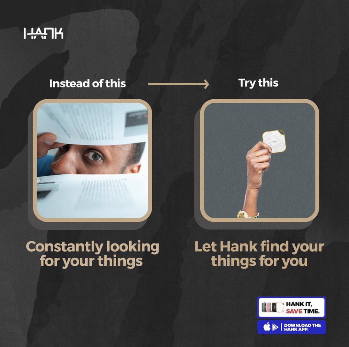 Hankitnow's tweet photo. A great hack to having a more productive day today is letting Hank find your everyday items for you, while you focus on more important things 😊

#hank #bluetoothtracker #BBNaijaAllStars https://t.co/JkzOhb93nB