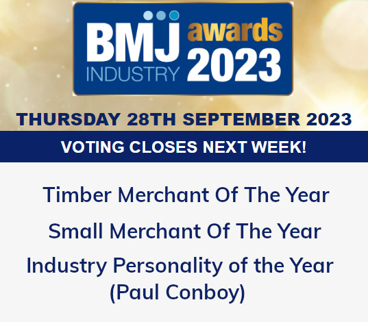 Voting closes NEXT WEEK! - 1st August 2023. ONLY a few days left to cast your votes. You can show your support and cast your votes here bmjindustryawards.co.uk/vote