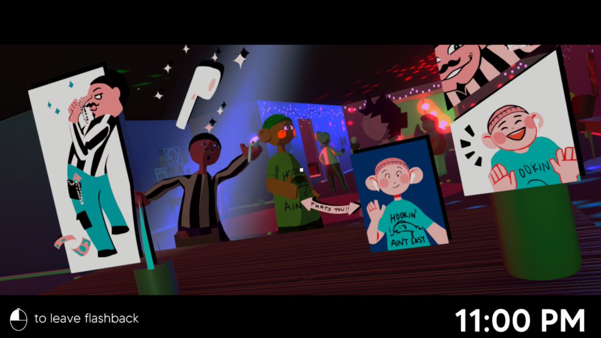 joespacio's tweet photo. Did PIG Squads Summer Slow Jam with some friends! Made a cute little game about flashing into people's memories to track your missing Airpod(tm). 

Check it out in the replies! https://t.co/uJg8G9eg6N