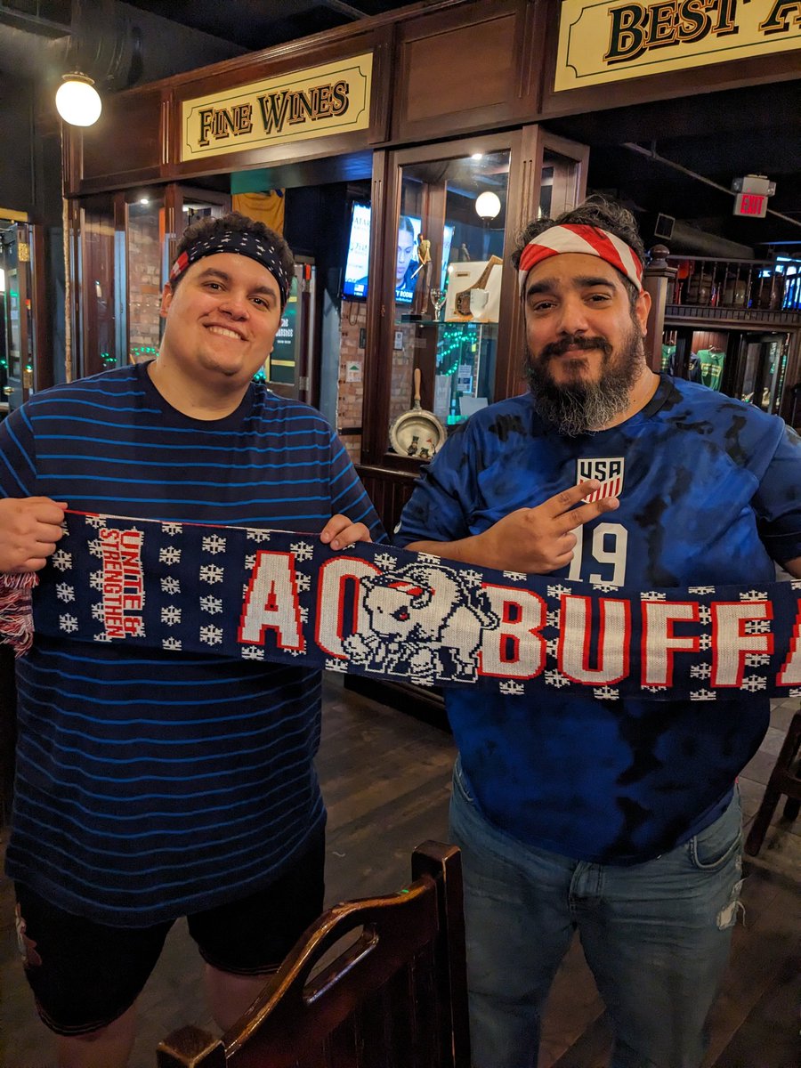 AOBuffalo's tweet photo. Got a visit from a new friend from @aobronx! Thanks for stopping by, you and the rest of your #AOFamily are always welcome here ❤️🇺🇲 https://t.co/roHrEbDEjd