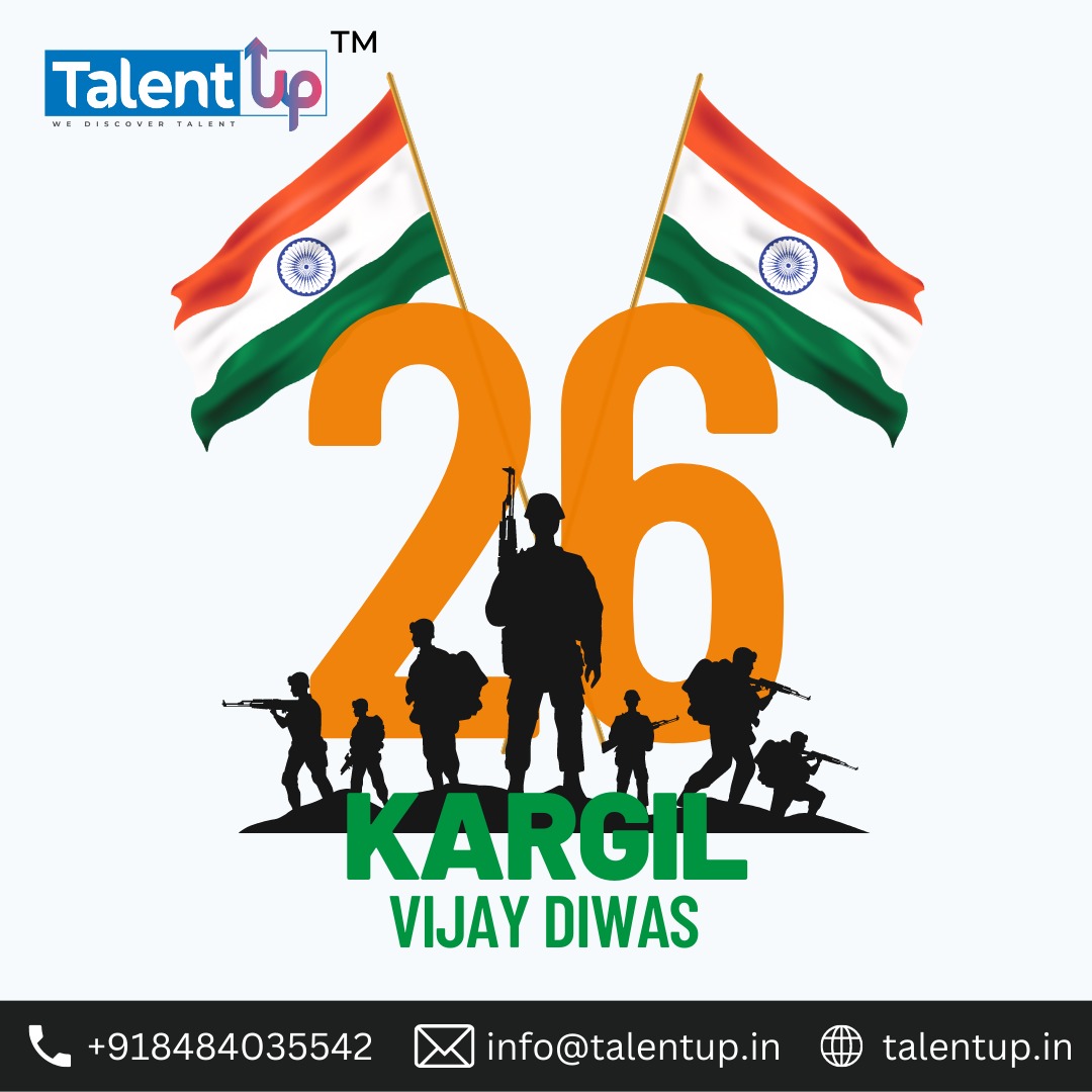 Remembering the Valor and Triumph of Our Heroes on Kargil Vijay Diwas 🇮🇳 
#KargilVijayDiwas #SalutingOurHeroes #RememberingTheBrave #IndiaNeverForgotten #VictoryOverAdversity #RespectAndGratitude