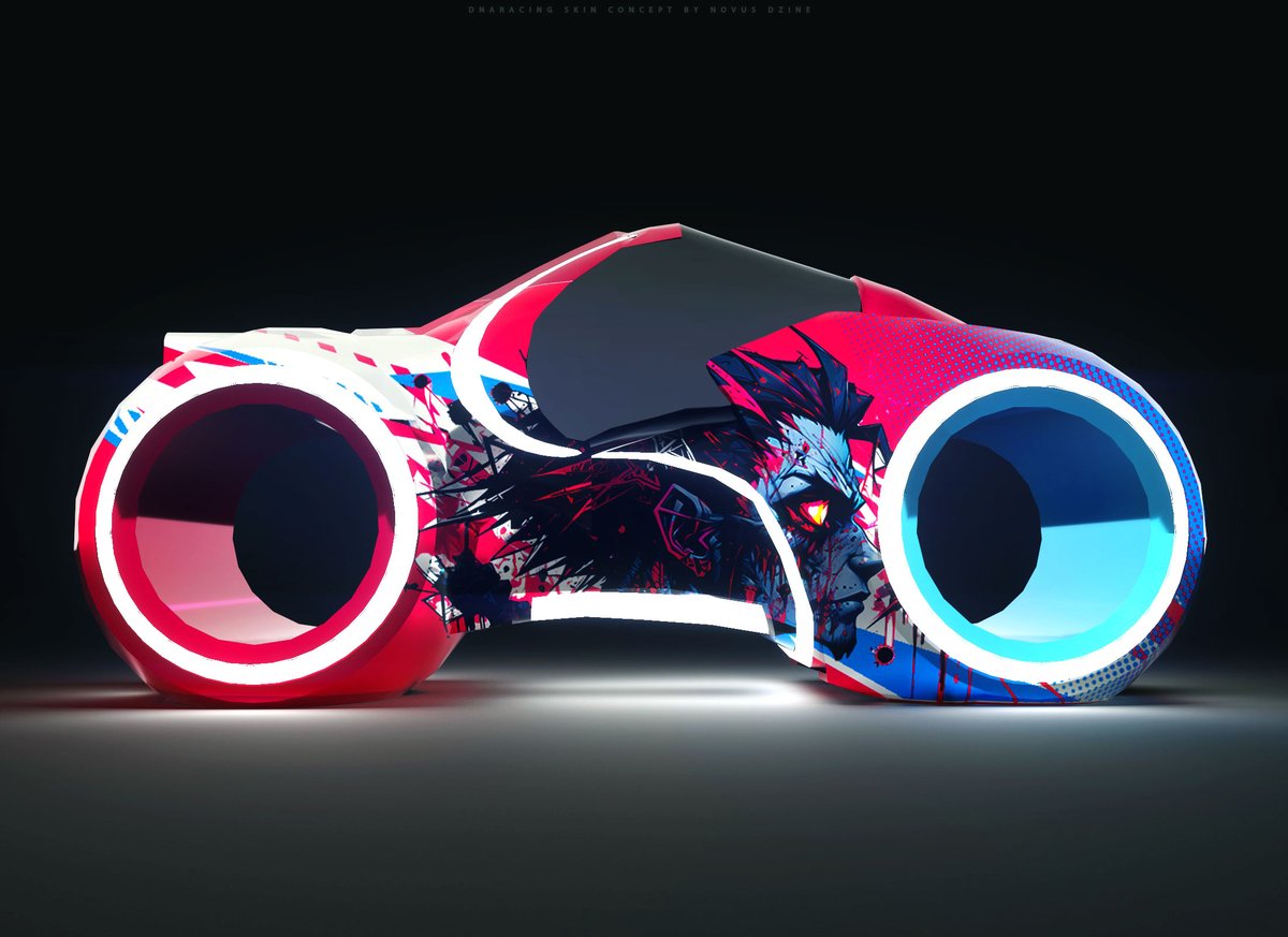 NovusDzine's tweet photo. gm! Here's a new concept that will be hitting the tracks soon on @DNARacing2023 🏍️💨 https://t.co/2x9HRlhAND
