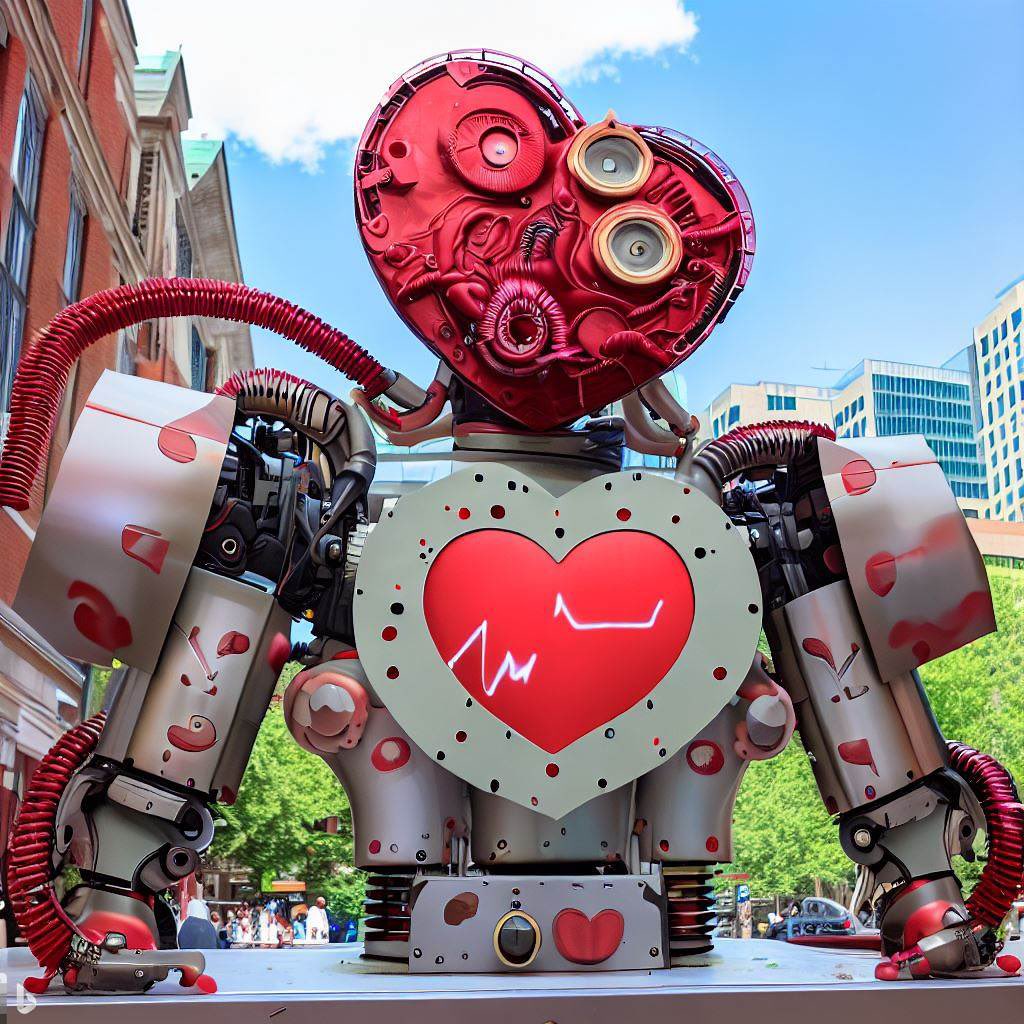 A totally AI generated tweet (X) & images (scary good in secs): “Pre-conference AI/ML workshop at #SCCT2023 on July 27th in Boston, MA! Focus is on hands-on AI/ML experience & development pipeline for  tools with potential to impact cardiovascular medicine and CT #YesCCT”