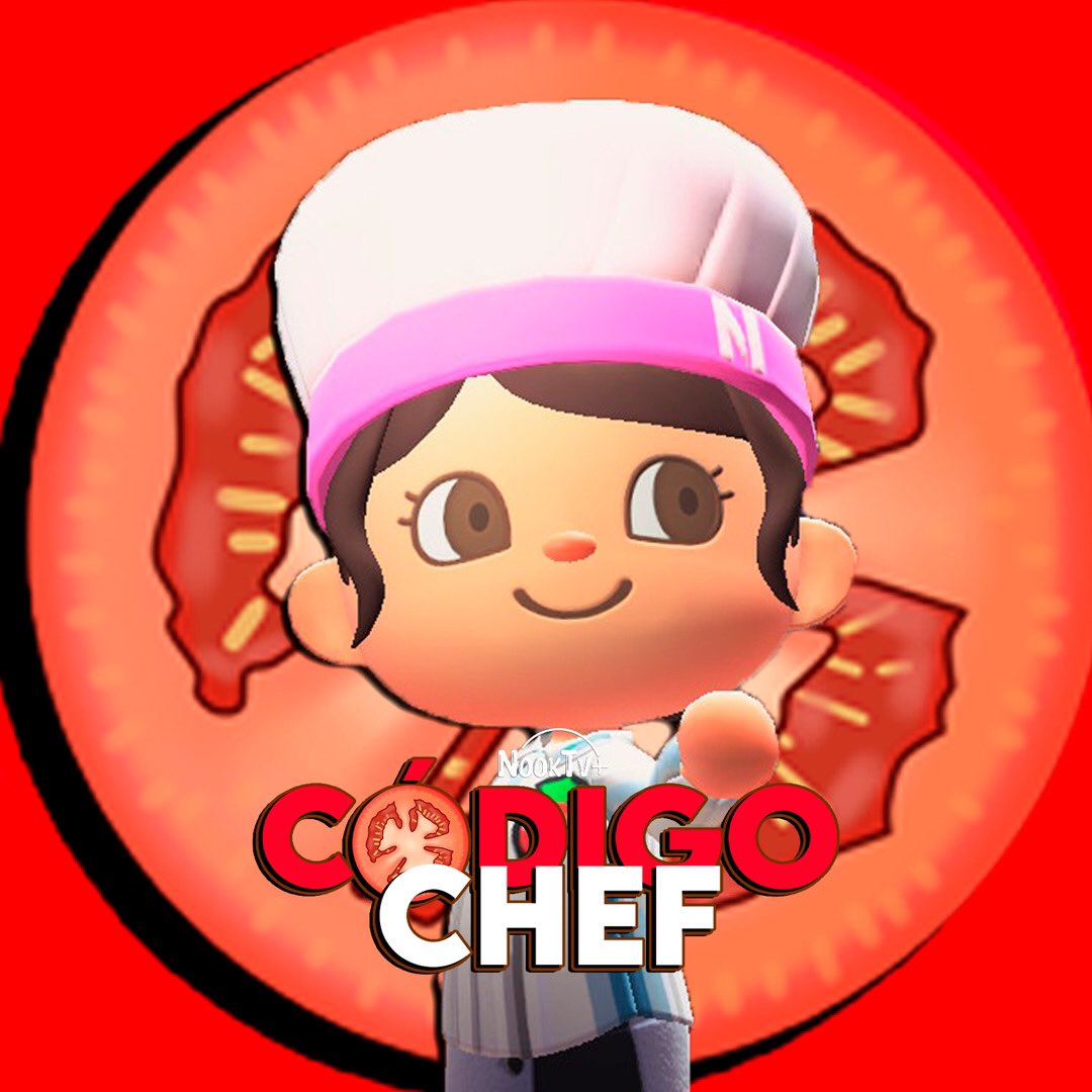 NookTvplus_'s tweet photo. ¡Alisten las gabardinas y enciendan los hornos! 

Código Chef llega a NookTv+ este domingo 30 de julio 🍅

#AnimalCrossing #ACNH https://t.co/04q2P5P0Nz