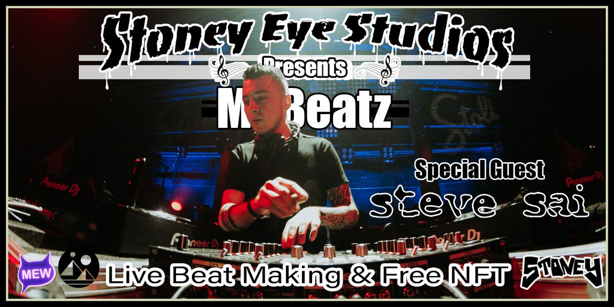 So excited to announce <a href="/SteveSaiko/">Steve Sai</a> will be a special guest producer at this Sundays MoBeatz. Come through and watch him work his magic🎶🎵🎶🎶🎶