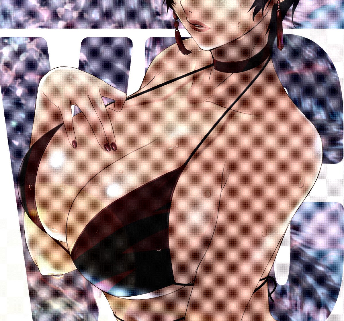 #目元より下で切り出すとエロいらしい

せっかくなので。 