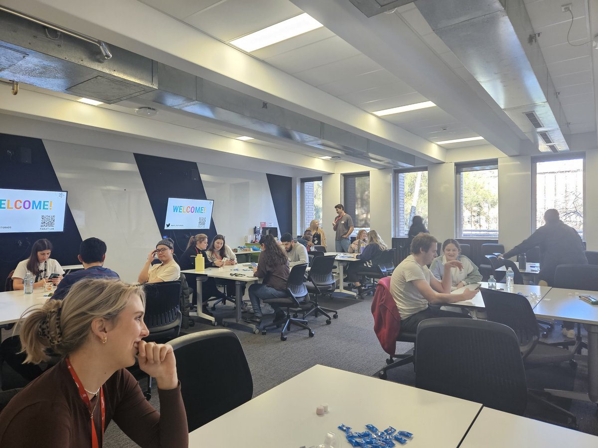 JacintaAgius's tweet photo. Super excited to be at the @MAPP_postgrads annual Speed Networking Event! What a great turn out! @MAPP_latrobe @SABE_latrobe https://t.co/DaMVMF2ax2