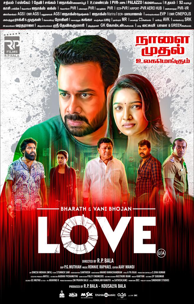 #Love In Theatres From Tomorrow..
#Bharath50