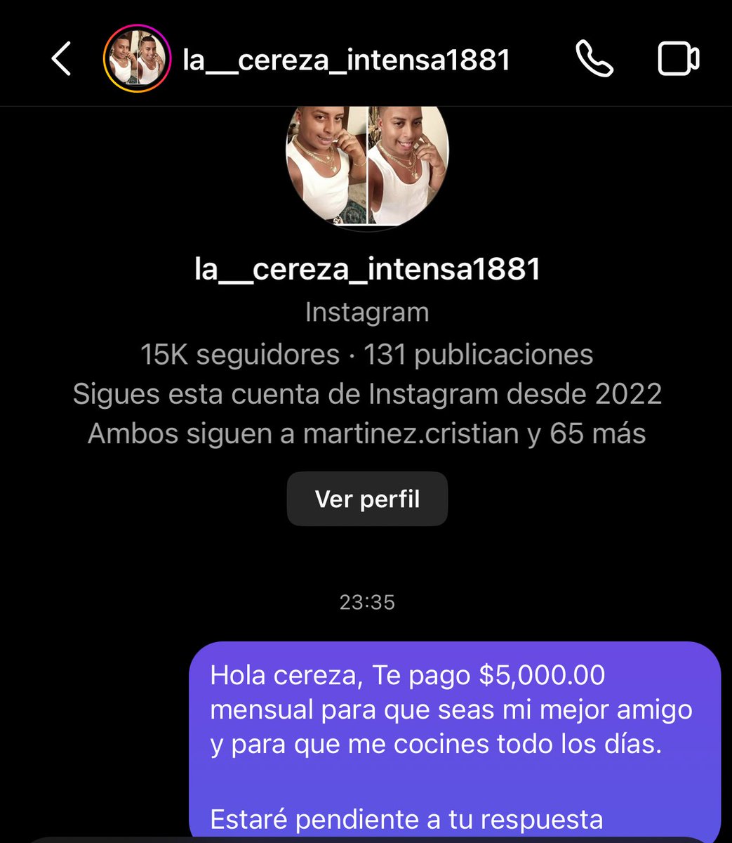 Cuando tenga plata no dire nada, pero habrán señales: