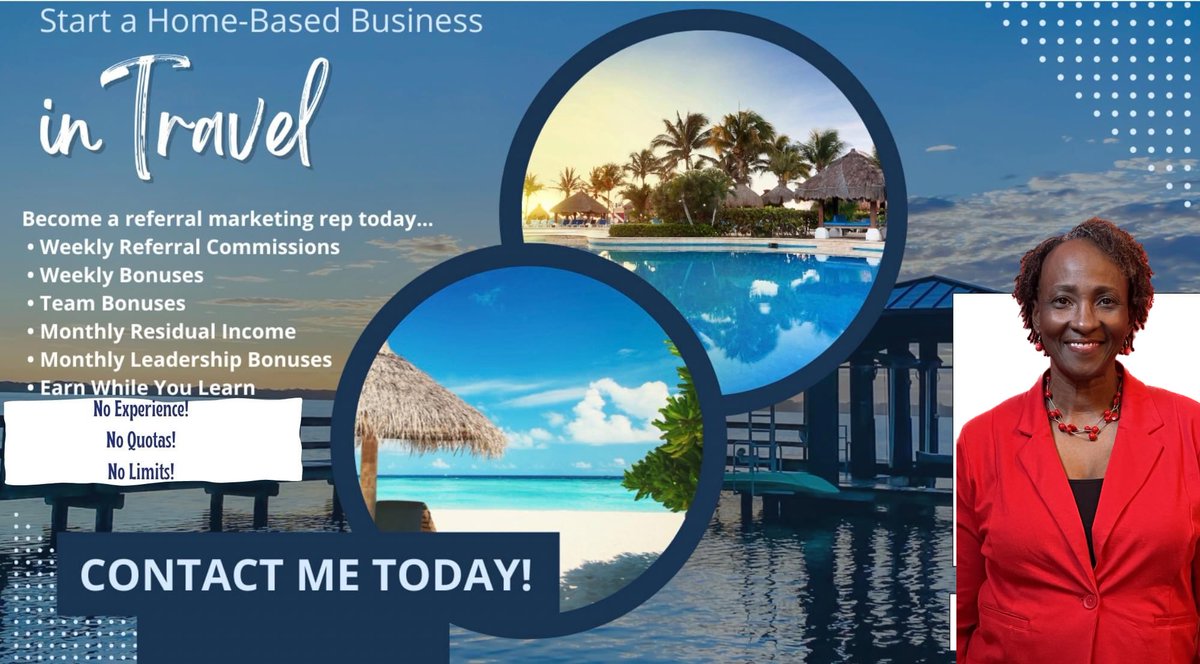 dredenburg's tweet photo. Are you interested in becoming a TRAVEL AGENT? See me for more information🤗 https://t.co/mpkuB5BSfJ