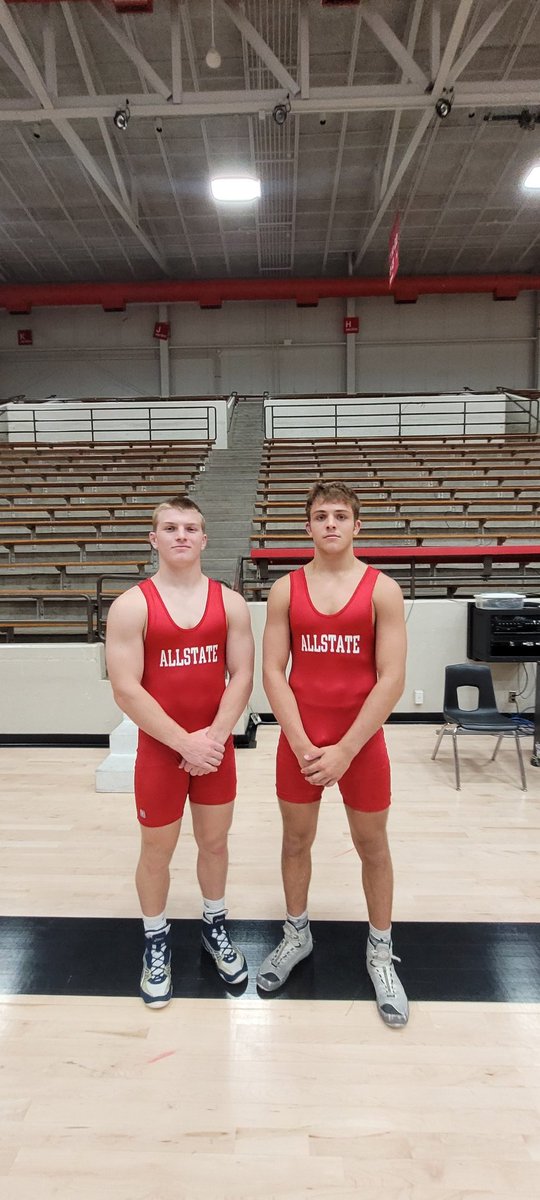 CoachWEvans's tweet photo. @405wrestler and @HoldenMartin05 both won their OCA All State matches tonight, capping off two great careers @WestmooreHS . We took a bus load of current and former wrestlers to cheer them on! Thank you to everyone that attended!#jaguarproud https://t.co/ZmT8E7QEkv