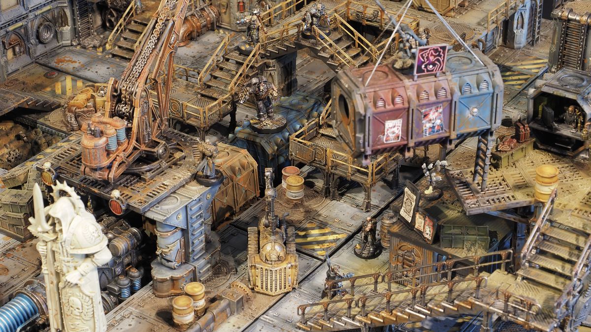 james_edgecombe's tweet photo. The industrial belt around Kansai Airport (Osaka) reminds me of Necromunda terrain… https://t.co/JemRSAAPyz
