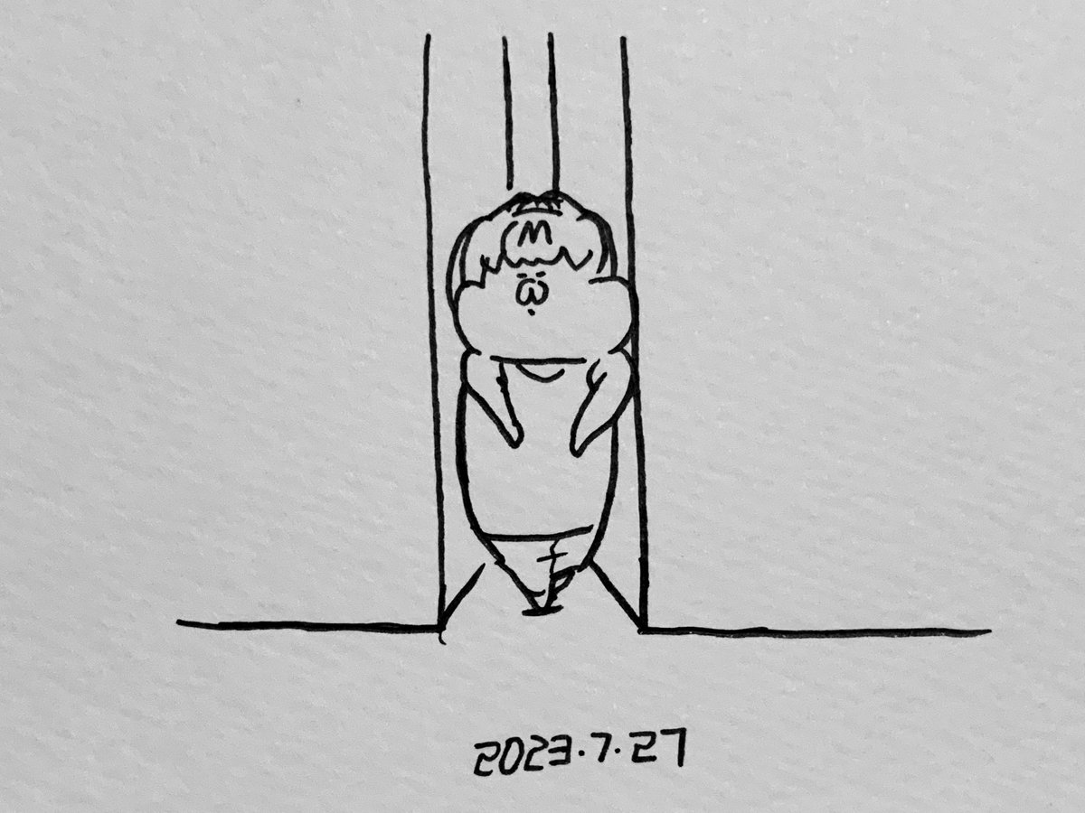 狭い場所にいるサーバルちゃん 