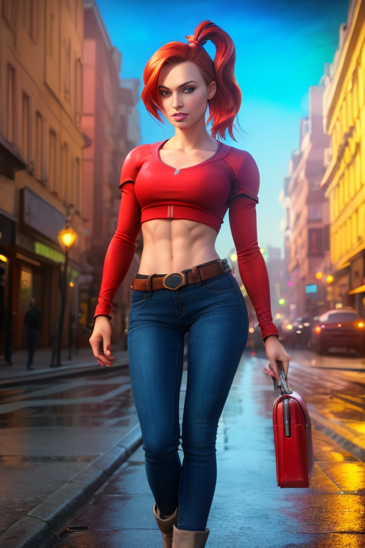 DailyAIHotties's tweet photo. A lady in the streets but a freak in the sheets 😈

#aiart #aigirlfriend #waifu #aiwaifu #midjourney #stablediffusion #aigirls https://t.co/ugGVaCEeAd