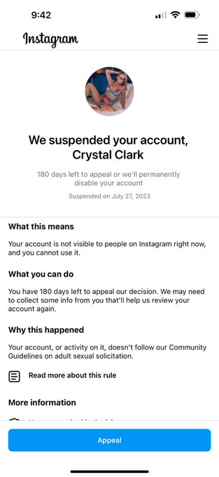 Booo. But no biggie because I&rsquo;ve never broken a rule so I&rsquo;ll get it back. Funniest part about this is
