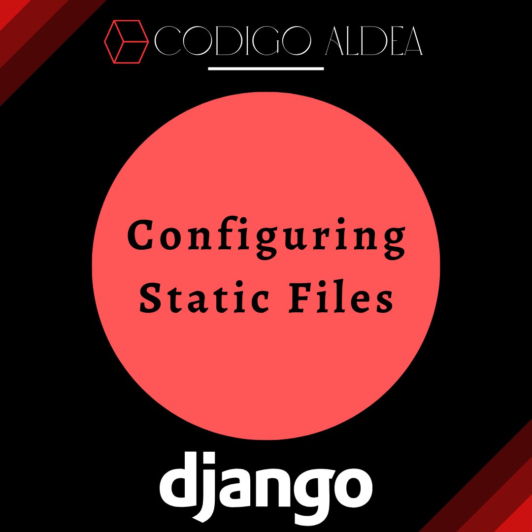 AldeaCodigo's tweet image. Configuring Static Files in Django
#django
#staticfiles
#configuration
#guide
#tutorial
#learndjango
#python
#webdevelopment
#programming
#development
#coding
#tutorial
#howto
#guide
#completeguide
#beginners
#intermediate
#advanced
