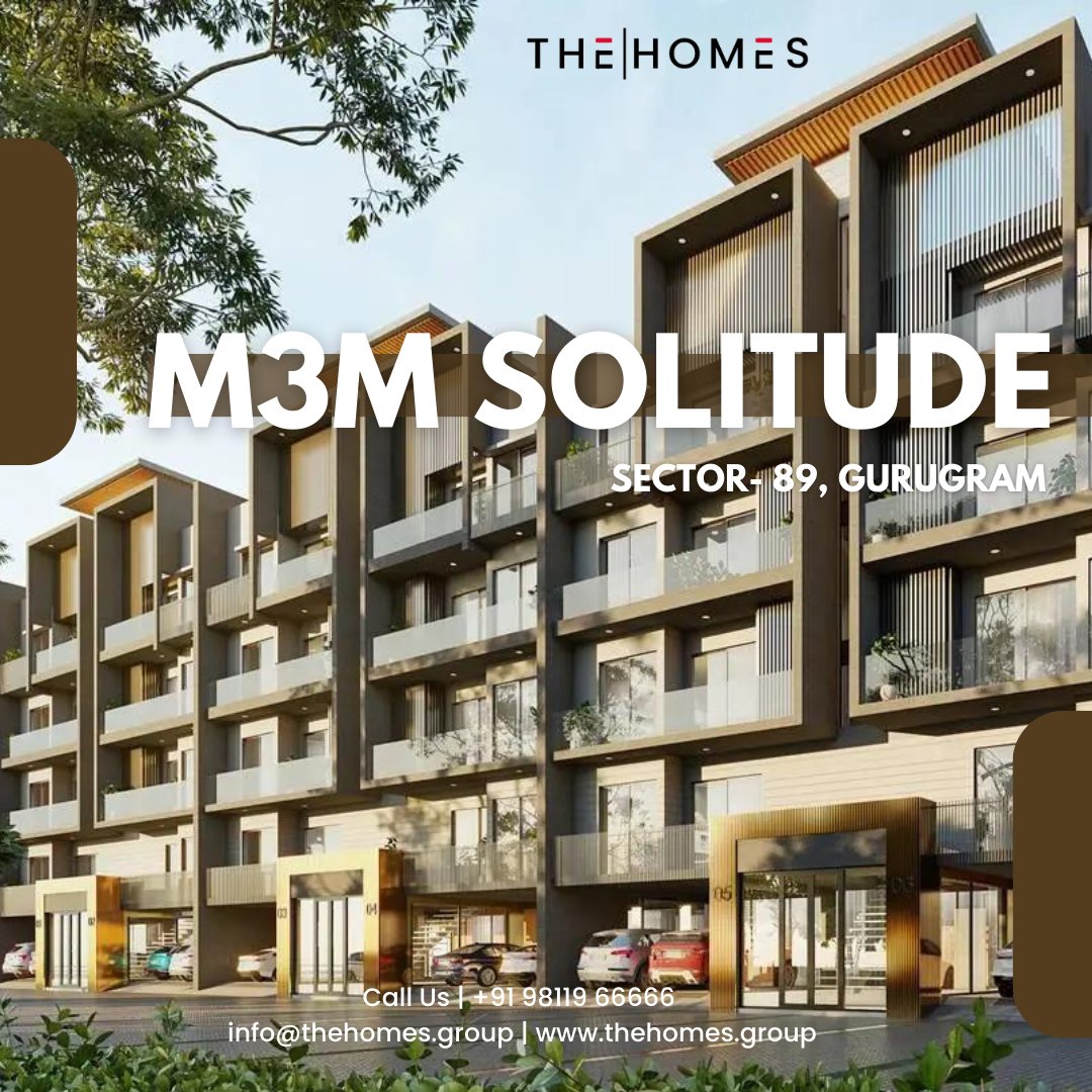 Discover the pinnacle of luxury living at M3M Soulitude in Sector 89. Experience a world of unparalleled elegance, where every moment is filled with soulful experiences.
#TheHomes #M3MSoulitude #LuxuryLiving #DreamHome #Sector89 #UnmatchedElegance #RealEstate #LuxuryLiving