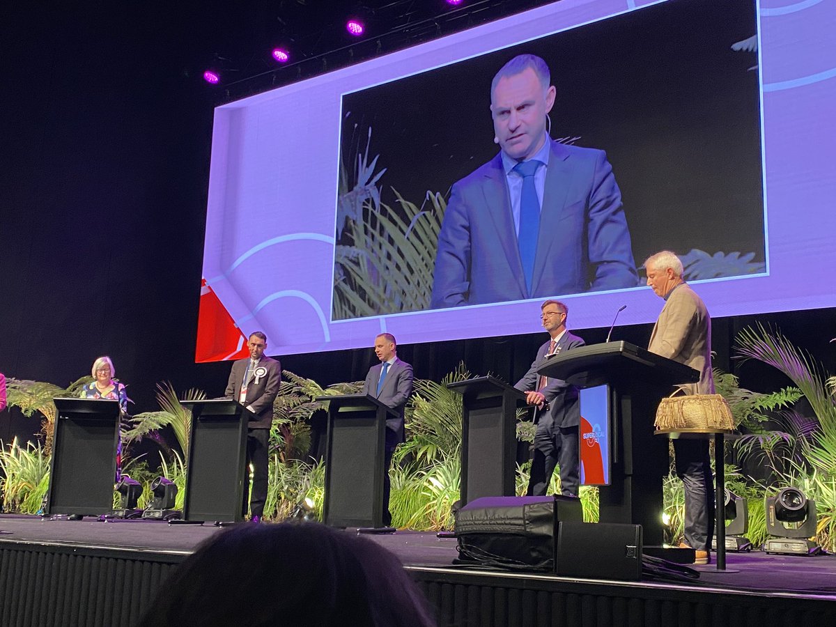 pnranjani's tweet photo. Love a political debate! Shout out to @NewsroomNZ for sponsoring it! #SuperLocal2023 https://t.co/pnLT5OXjN3
