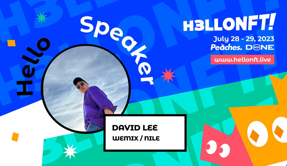hellonft_live's tweet photo. #HELLONFT2023 에 데이빗 (@davidshlee11) 님이 연사로 참여합니다! 

그는 현재 WEMIX/NILE 의 해외사업팀 팀장입니다.

글로벌 사업개발 10년차로 우��한 기회에 웹3 시장에 "끌려" 들어와 시장의 포텐셜과 현실세�� 간의 간극을 줄이고자 노력 중입니다. https://t.co/nKsB826XyY