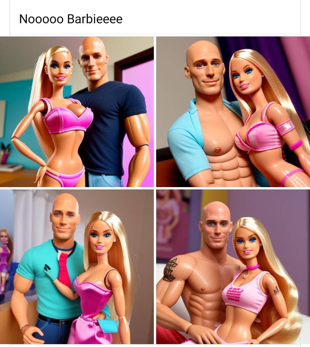 theSingleOne5's tweet image. Barbie tiene gustos más actuales 😂
