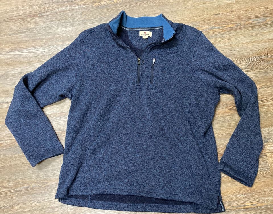 Woolrich pullover 
Men's size XXL 
1/4 zip
Only $18 + S/H
Available on Facebook Marketplace
Click the link below to add this to your clothing selection
facebook.com/marketplace/it…

#BurlingtonVT #StoweVT #RutlandVT #ShelburneVT #SpringfieldVT #EssexVT #BarreVT
#WaitsfieldVT
