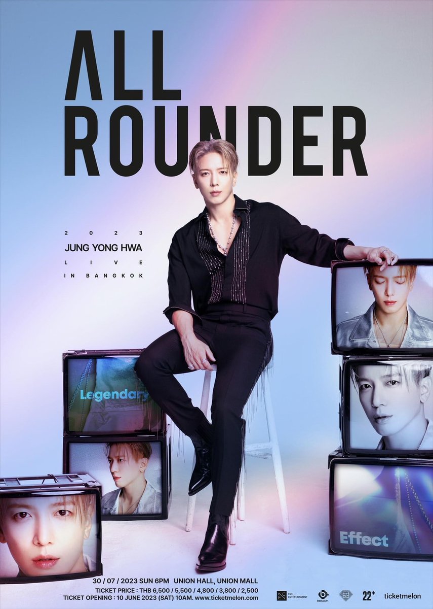 ทุกคน!! #โคตรฮิต มีกิจกรรมแจกบัตรคอนเสิร์ตพี่ยงฮวา
มาแจกค่าาาาา คอนเสิร์ต 2023 JUNG YONG HWA LIVE 'ALL-ROUNDER' IN BANGKOK 

วันอาทิตย์ที่ 30 ก.ค. 2023 เวลา 18.00 น.
ทั้งหมด 5 รางวัล ราคา 4800 บาท (รางวัลละ 2 ใบ)

📍กติกา
1. รีทวิตและเมนชั่น บอกเหตุผลที่อยากไปคอนเสิร์ตจองยงฮวา
2.