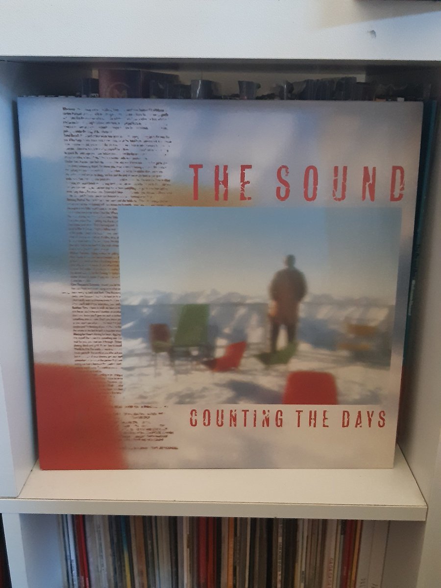 Today I'm listening to #CountingTheDays by #TheSound releases in 2022 described as #PostPunk #NewWave they were active between 1979-1988 This Compilation was released for #RecordStoreDay on Clear Vinyl #RockSolidAlbumADay2023