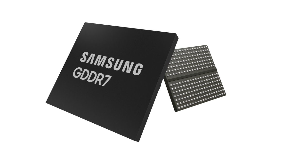 #سامسونغ تُقدم أول ذاكرة DRAM GDDR7 بسرعة 32 جيجابت في الثانية من خلال #SamsungSemiconductor. تتميز بأداء أفضل 1.4 مرةً، GDDR7 DRAM مثالية لبطاقات الجرافيكس وتطبيقات #HPC و #AI.
— المصدر: شركة سامسونج الكترونيكس