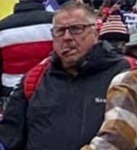 retiredtrnman's tweet photo. The #FBI has identified many people who incited violence at the U.S. Capitol on January 6, but it still needs your help to bring others to justice. If the person in this photo looks familiar, submit a tip at https://t.co/LRUnRA40bG or 1-800-CALL-FBI, and mention photo #381-AFO. https://t.co/2F4mlv4eQi