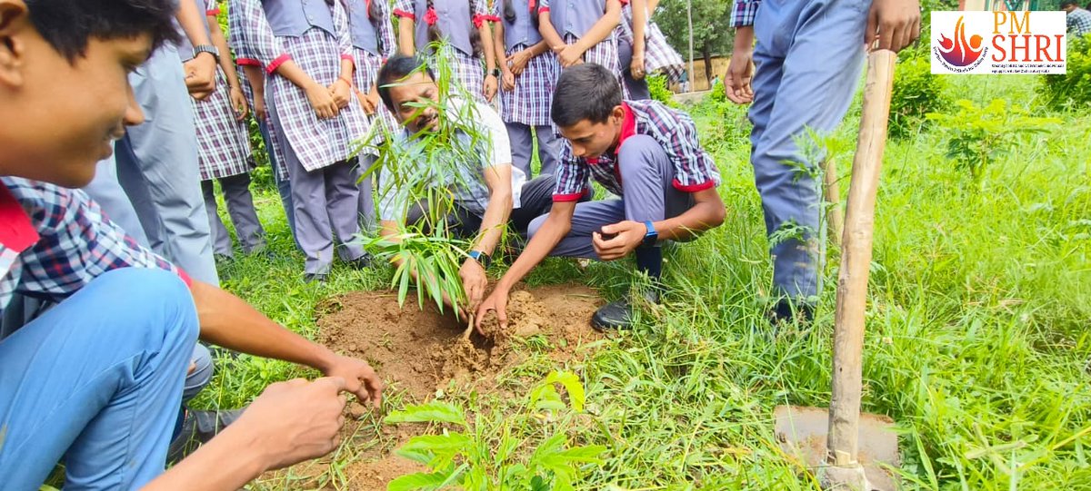 PM SHRI - Plantation Activity 27.07.2023
