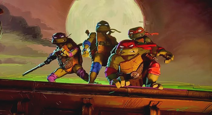 Ninja Turtles Mutant Mayhem is PERFECTION! Seth Rogen's vision was refreshingly brilliant. non-stop comedy on top of radical action fantastic soundtrack, beautiful animation style. the cast's amazing chemistry in the recording booth made it even better!#MutantMayhem https://t.co/Gs5xtrihiJ