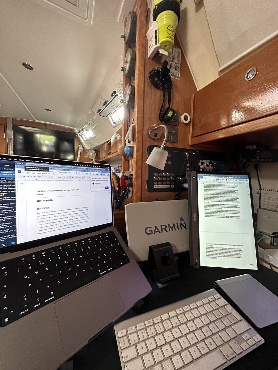 ask_dba's tweet photo. #designandmodeling authoring in progress #mysql #postgresql #opensource #boatlife https://t.co/Ay1x9OsPqQ