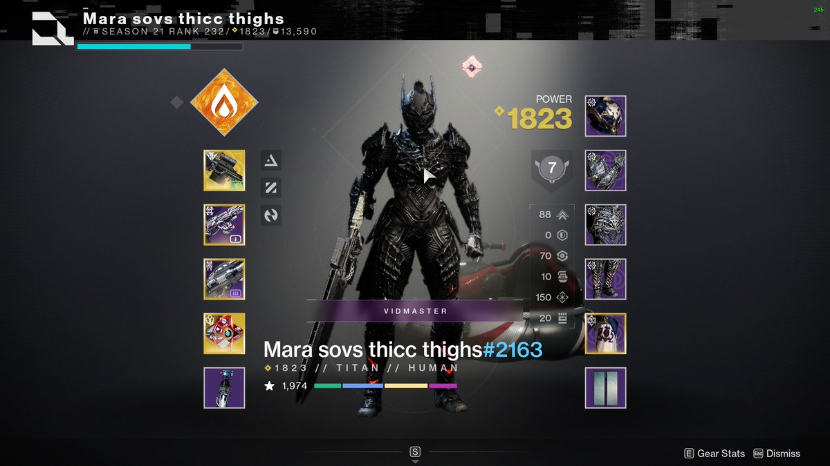🤮🤮🤮🤮🤮WHAT EVEN AM I LOOKING AT? This is the definition of a hunter main on Titan #Destiny2