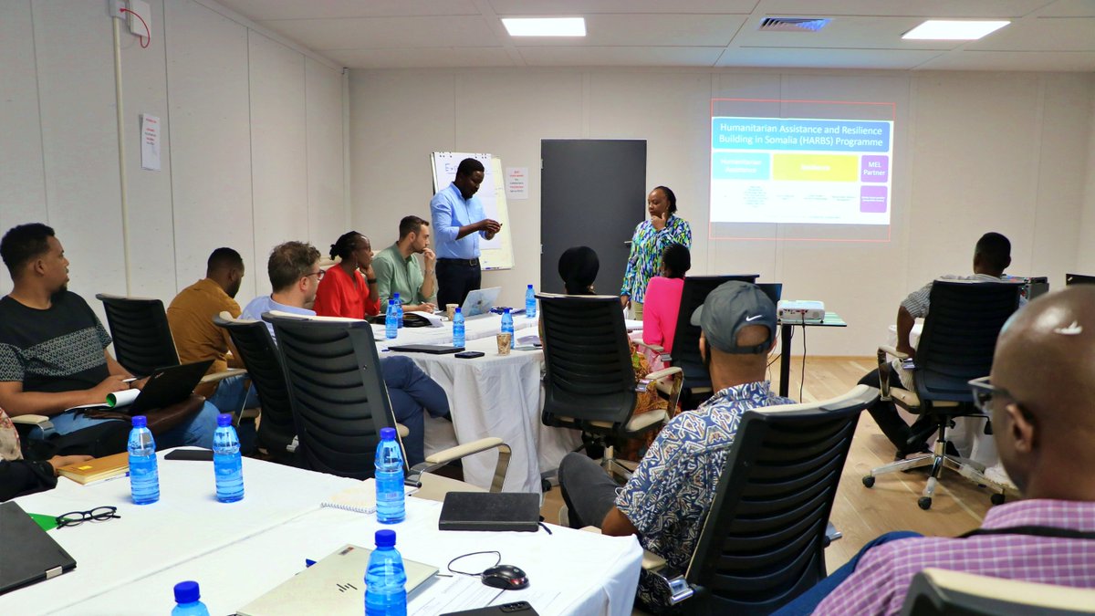 Danwadaag_DS's tweet photo. We're gearing up for Danwadaag 2.0 at this co-design workshop, thanks to support from @FCDOGovUK under the Humanitarian Assistance and Resilience Building in Somalia programme.
Our aim? To lessen the vulnerability of displaced communities via #durablesolutions programming. https://t.co/AIhslmycar